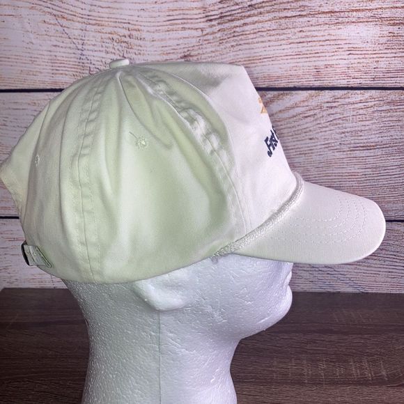 Vintage First Flight White & Yellow Adjustable Hat - Picture 3 of 10